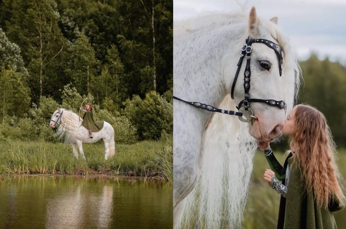 Journey into Ekaterina Smolla’s Enchanting Horse Realm
